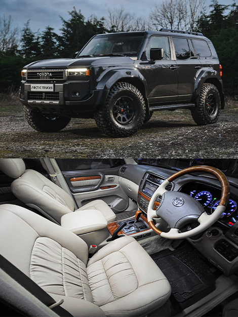 丰田陆地巡洋舰（白色）