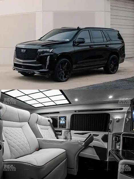 凯迪拉克-凯雷德（灰白色）