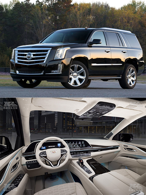 凯迪拉克-凯雷德（米白色）