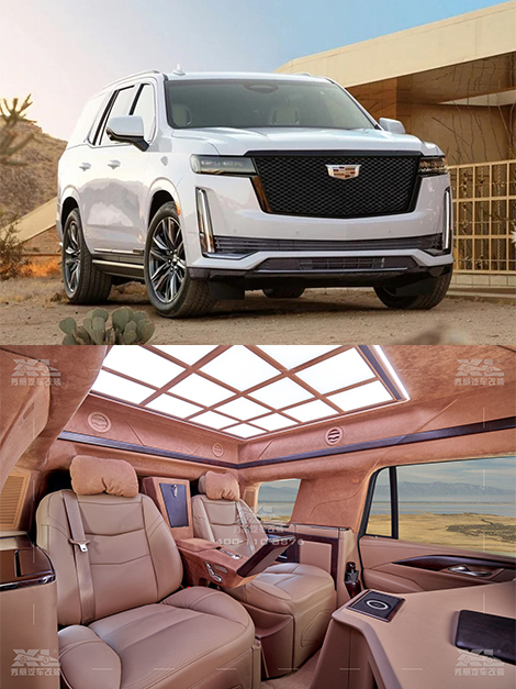 凯迪拉克凯雷德（浅棕色）