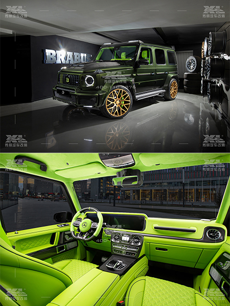奔驰G800（绿色）