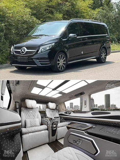 奔驰V260L（浅灰色）