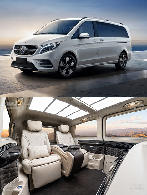 奔驰V级（米色）