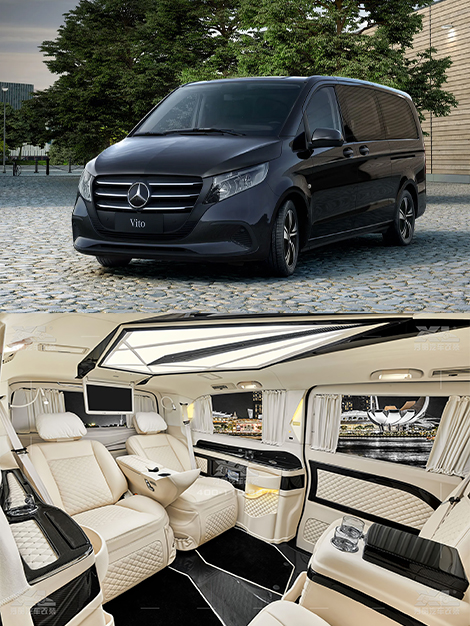 奔驰威霆（米白色）